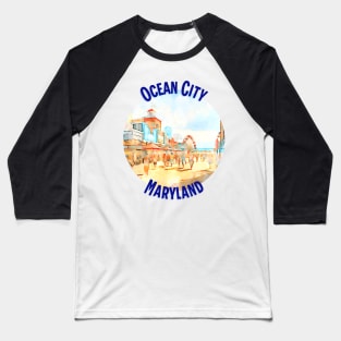 Ocean City, Maryland Baseball T-Shirt